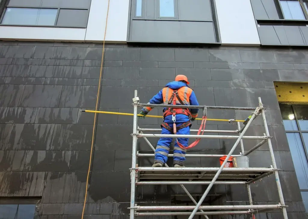 fassadenreinigung-js-reinigung-2 Fassadenreinigung, Graffitireinigung, Graffitientfernung, JS-Gebäudereinigung, Glas- und Gebäudereinigung Barsinghausen und Umland